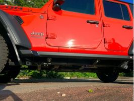 Пороги РИФ силовые Jeep Wrangler JL 2018+ (4 дв.)